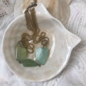 Chalcedony Quartz Necklace